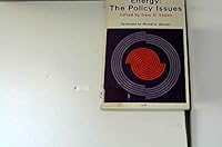 Energy: The Policy Issues 0226211762 Book Cover