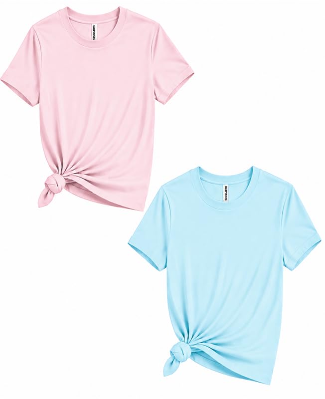 Image of Sleepynuts Women's Plain Round Neck Regular Fit Half Sleeve Cotton T Shirt