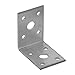 Price comparison product image DMX KL1 Corner Brackets Bulk Pack of 20  50 x 50 x 35 x 2.5 mm  4071