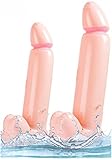 2pc Willy Balloon Bachelorette Party Decorations | Inflatable Willy Bridal Shower Supplies | Inflatable Pennis Willy Balloon