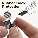 Window Locks, 10 Pack for Vertical and Horizontal Windows, Adjustable Aluminum Stoppers, Window Security, No-Drill Install, Requires 28-36mm Clearance
