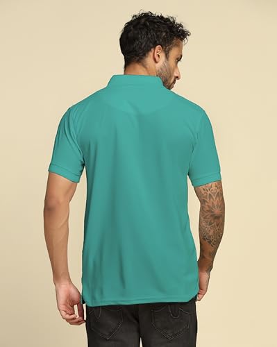 Image of VastraVibes Men's Polo Regular Fit T-Shirt