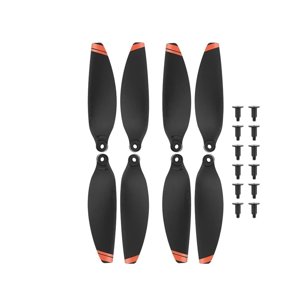 Hélices propulsion faible bruit 4726F en PC renforcé orange Mini 2 SE 2 paires - 4