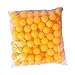 40mm Raffle Balls for Bingo and Craft Activities - Blank Design PP Material Balls for Lottery Games and DIY Projects- 100 Pieces Yellow