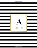 A Notebook: Notebook Journal, Classic Ruled Notebook, Matte Finish with 120 Pages, 8.5