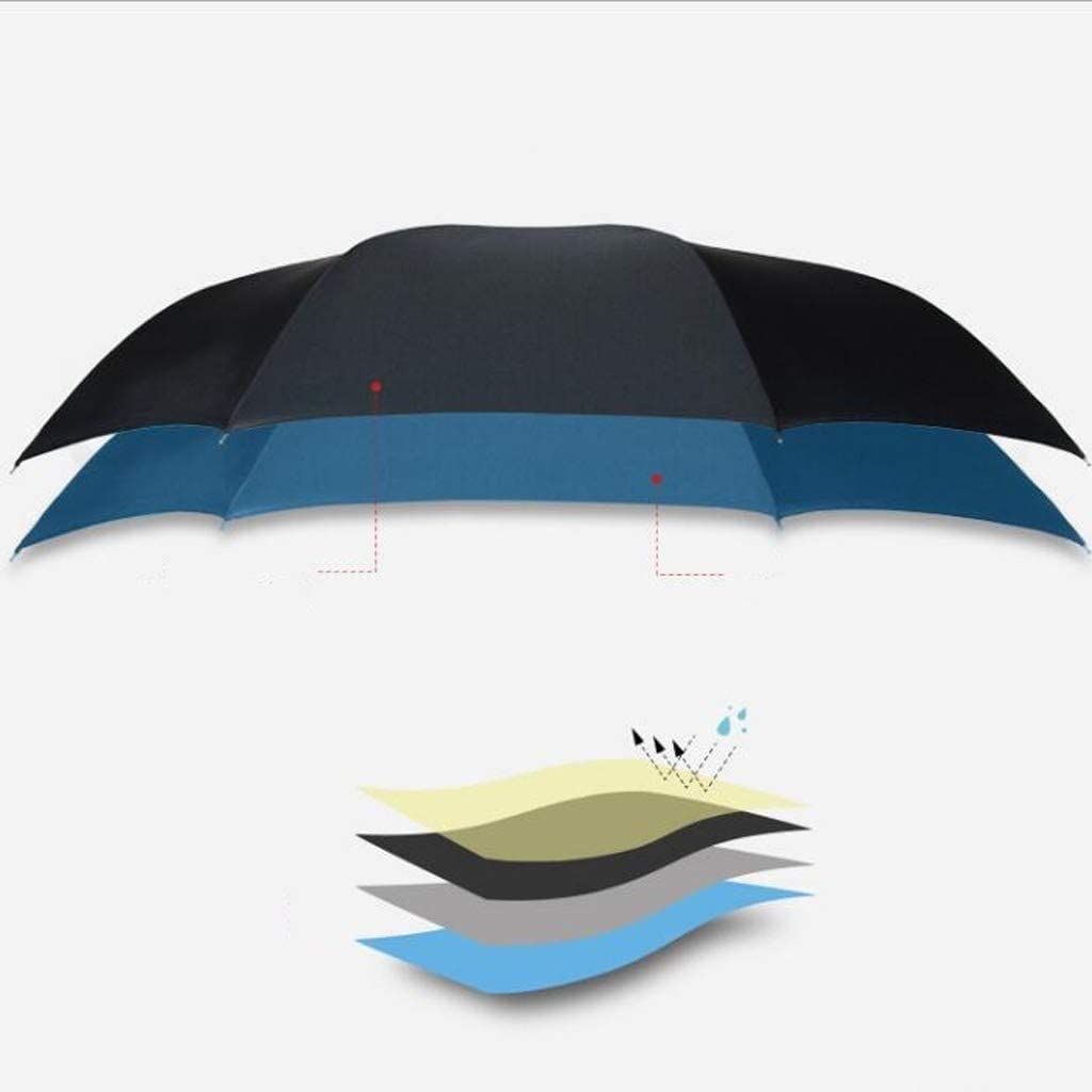 CFWSHJ Parapluie C Poignée Coupe-Vent Parapluie Pliant Inversé Homme Femme Soleil Pluie Voiture Parapluies Inversés Anti UV Auto Stand Parapluie Parapluie Extérieur(G)