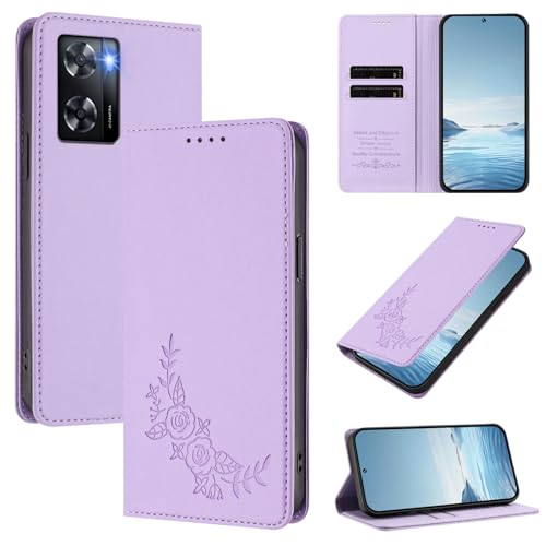�X�}�z�P�[�X �Ή��@�� for OnePlus Nord N20 SE/Nord N300,�Ή��@�� for Oppo A57 (E) / A57s / A77 / K10 5G / A97 5G�yRFID�u���b�N�z�y�J�[�h�z���_�[�t�����z �}�O�l�b�g�J��