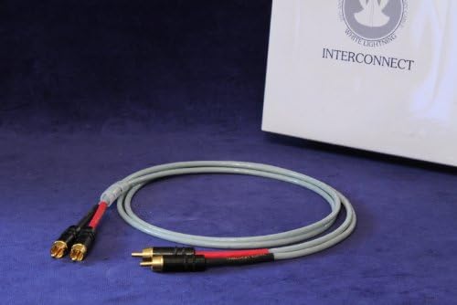 Nordost White Lightning RCA Interconnect Audio Cable – 1 M