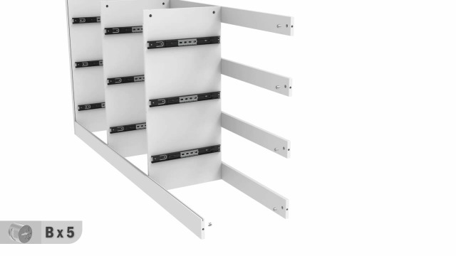 Amazon.com: Homsee 9 Drawers Double Dresser, Modern Wood