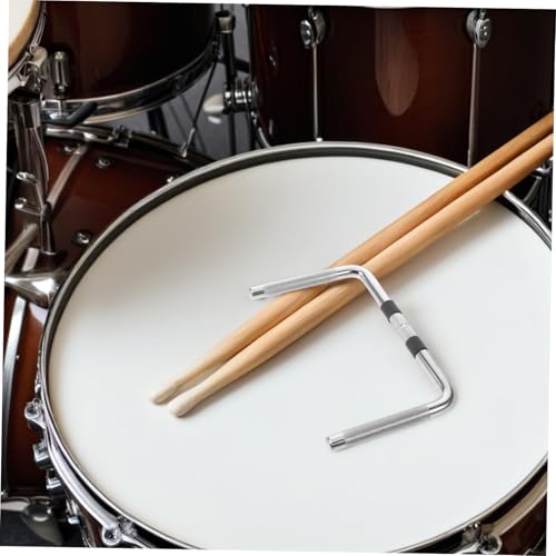 Abrazadera metálica ajustable en U para cowbell de batería miniatura 6