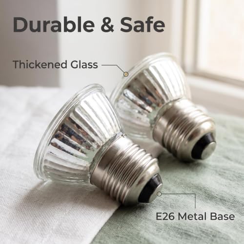 Image of 50W UVA Bulbs Fit E26 Heat Reptile Lamp,4-Pack Turtle Heat Lamp