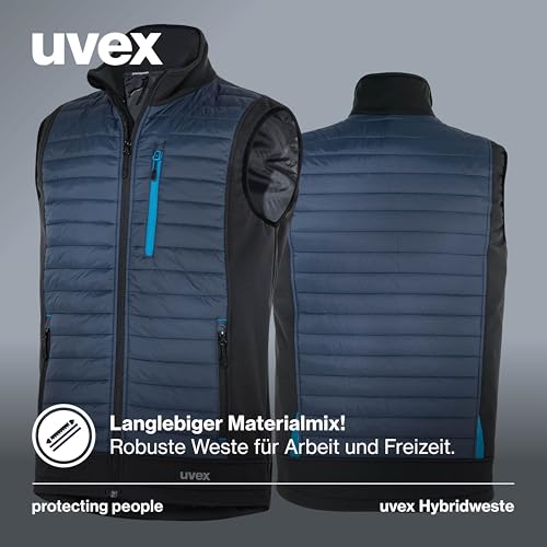Daunenweste Herren Uvex Tune-Up Hybridweste für Arbeit und Freizeit