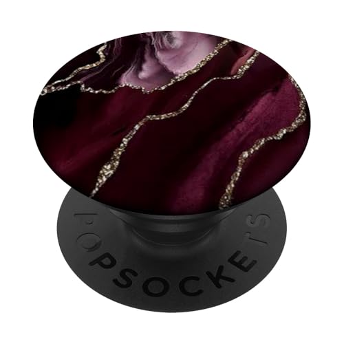 B-Wine Red PopSockets Klebender PopGrip B-Wine Red PopSockets Klebender PopGrip