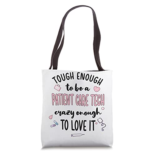 Tough Patient Care Technician PCT Week Tote Bag miniatura 1