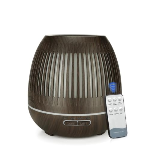 Diffuseur d'arômes pour chambre et bureau : humidificateur muet 400ml - 2