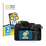 BROTECT Entspiegelungs-Schutzfolie für Panasonic Lumix DC-G91 (2 Stück) Matte Displayschutz-Folie, Anti-Reflex, Anti-Fingerprint