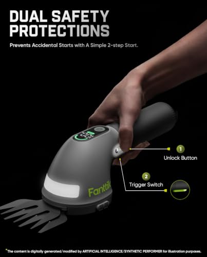 Fanttik Z10 Pro 6" Cordless Hedge Trimmer - image 9