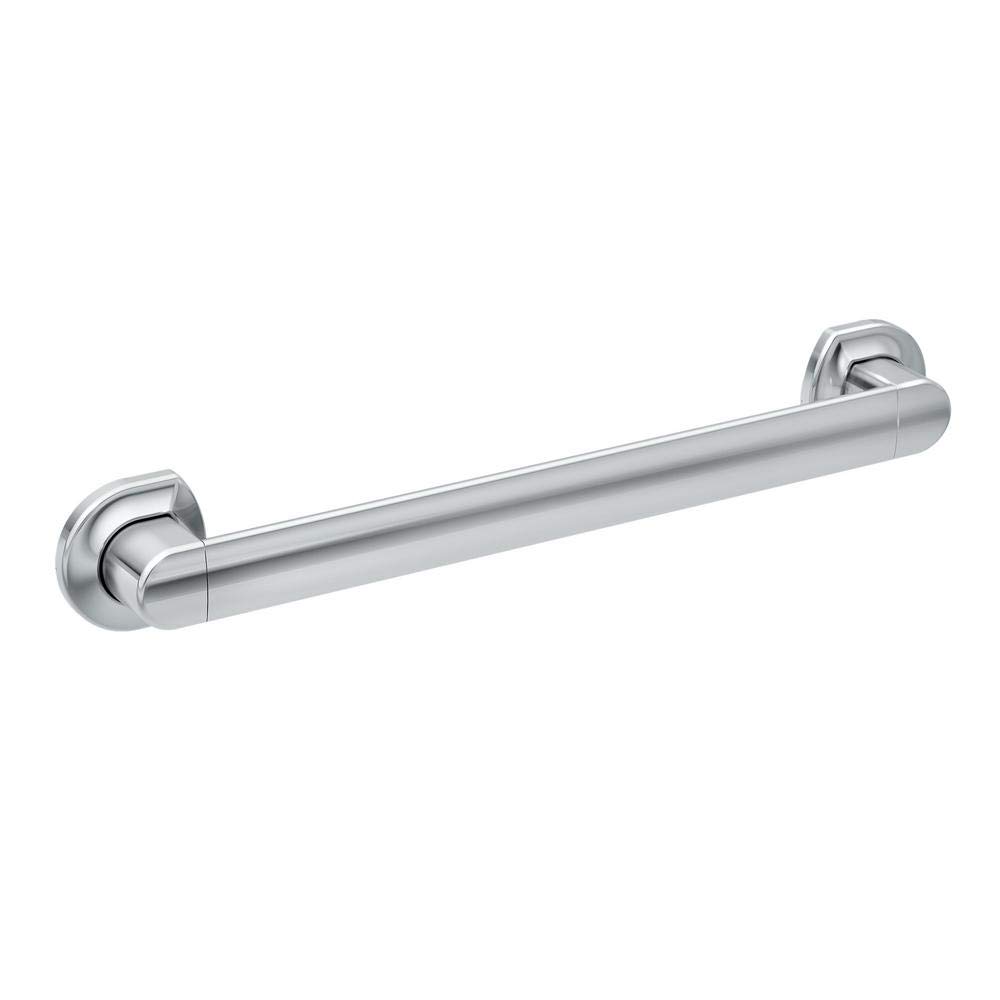 Barre d'appui Moen Genta MBHG3818CH chromée 45.7cm poignée de maintien douche murale
