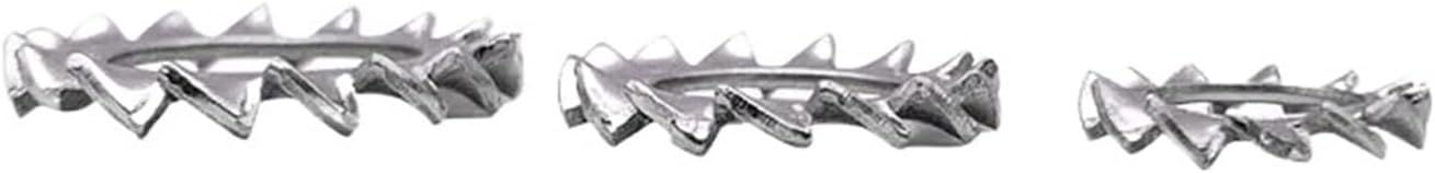Serrated Tooth Gasket, 304 Stainless Steel External Toothed Serrated Lock Washer Gasket(M6)