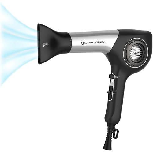 JMW Korean Professional Salon Hair Dryer AIR Storm-1600W BLDC, Fast Drying, Powerful Cold Wind, Lightweight, Quiet and Long-Lasting