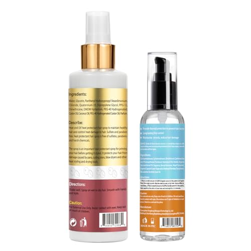 Protecteur de chaleur pour cheveux secs sérum coco précieux - 7