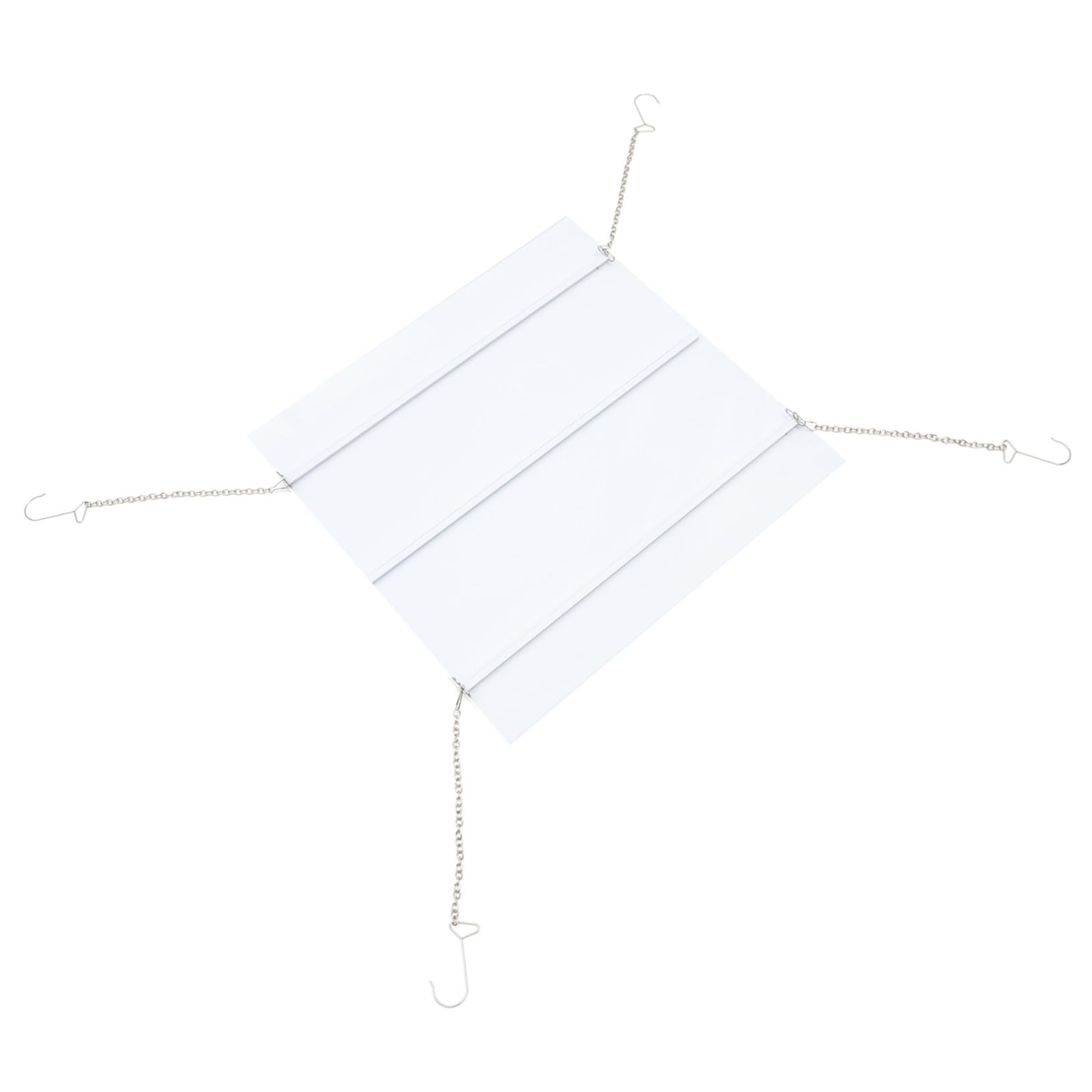 Déflecteur pour Climatiseur Renforcé Blanc Panneau Air Facile à Monter pour Usage Domestique
