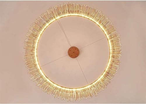 Suspension en cristal moderne de 40cm avec intensité variable à 3 couleurs - 6