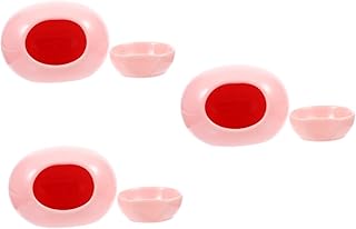 Abaodam 3 Conjuntos De Ninho De Cerâmica Para Hamster Casa De Cerâmica Para Hamster Areia Esconderijo De Cerâmica Hamster Esconde Casa De Porcelana Para Animais De Estimação Banho De