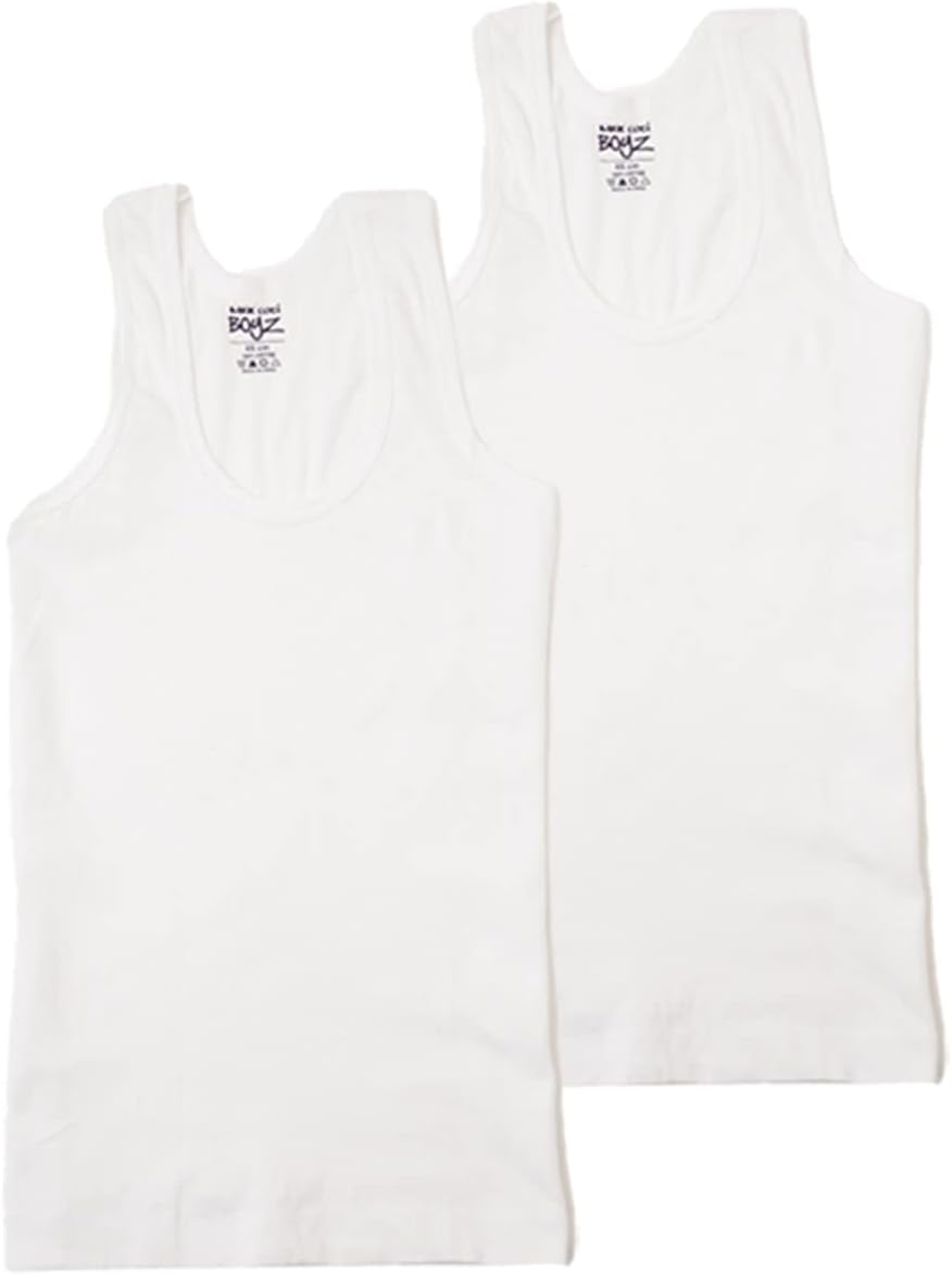 Lux CoziBoys White 100% Cotton Vest | White Vest for Boys | Boys Vest | Cotton Vest for Boys