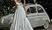 Women’S Wedding Dress|Spaghetti Strap Cutout Side Sheer Satin Bridal Gown|for Fashion Ceremony Cream