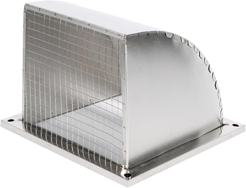 Grille de ventilation extérieure 10 cm en acier inoxydable - 2