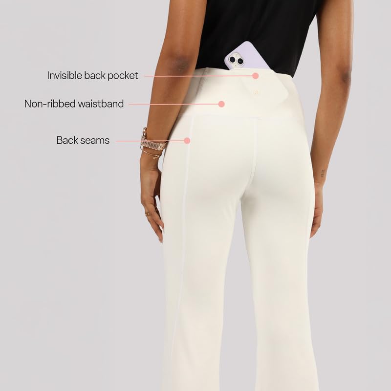 Image of BlissClub Ultimate Flare Pants Lite Tall for Women Above 5'5 ft