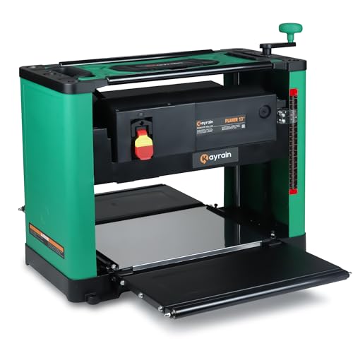 Kayrain (Updated Model)Kayrain 13In Power Benchtop Planer With Hss Double-Sided Use Blades Electric Thickness Planer 15A 2000W Powerful Motor Wood Planers For Woodworking cover