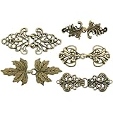 Applications larges:les pinces à cardigan rétro peuvent correspondre à vos capes, chandails, robes, colliers, foulards, vestes, manteaux, capes, vêtements d'extérieur, Costume d'Halloween et plus. Parfait pour un mariage, sortir ensemble, travail et autres occasions
