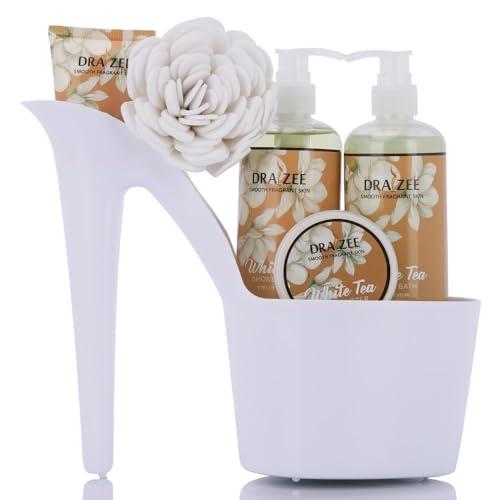 White Tea Scented Spa Gift Basket