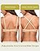 Wingslove Women's Push Up Bra T-Shirt Lightly Padded Underwire Bra Basic Comfort Everyday Plunge Bra (Nude, 36B)
