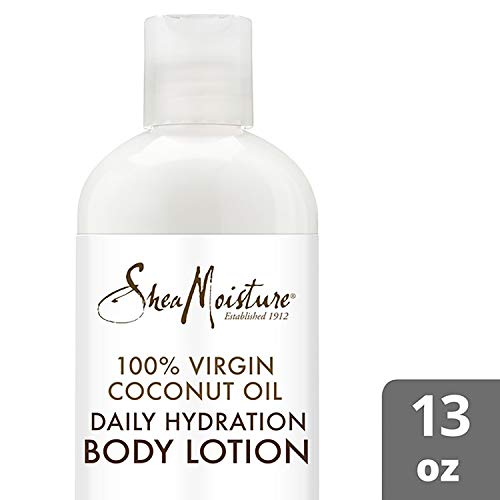 Sheamoisture 100% Virgin Coconut Oil Daily Hydration Body Lotion Moisturizer, 13 Fluid Ounce #TOP1
