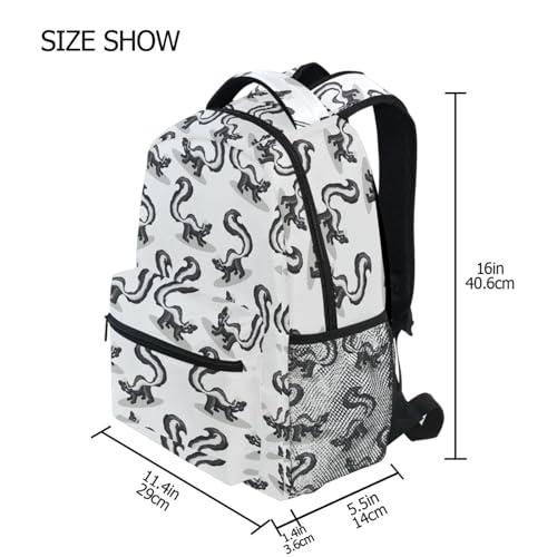 Cute Funny Skunk Pattern Boys Girls Kids School Backpacks Bookbag, School Bag Travel Backpack Daypack4