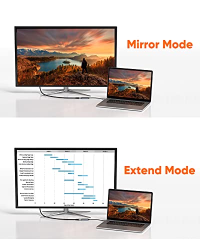 Image of CableCreation USB C to Display Port 8K Cable, USB -C to DisplayPort Adapter | Thunderbolt 3 /4 Compatible for Oculus Rift S, Galaxy S22 Ultra /S20 /S20+, MacBook Pro /iPad Pro 2019, MacBook Air 2020