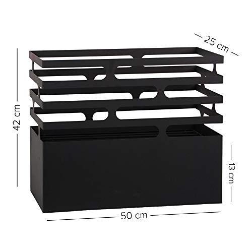 Feuerkorb für Garten und Terrasse Pflanzkübel Blumentopf