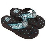 Montana West Women's Platform Flip Flop Comfortable outdoor Wedge Flip-Flops, Athletic Walking Thong Slippers SE94-S001TQ 9