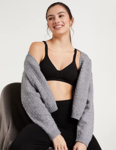 Image of Amazon Brand - Symbol Women's Shaper Bra | Full Coverage | Non Padded |Non Wired | Seamless Cups | Cotton Strech