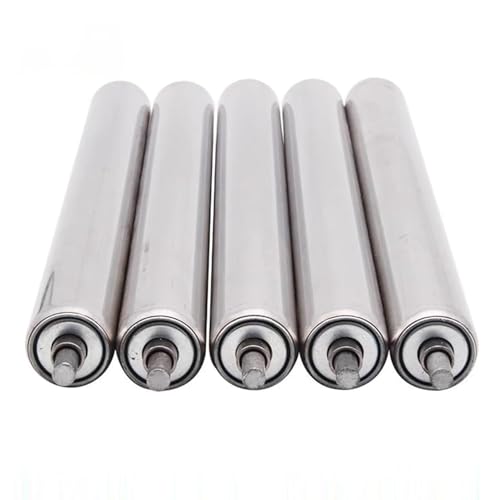 Rouleaux de convoyeur à gravité en acier inoxydable 50mm kit de 5 rouleaux rechange 800mm