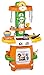 Smoby 310716 44 Gatti - Cucina Cooky, 24 Accessori, Giocattolo di Imitazione per Bambini, a Partire dai 18 Mesi
