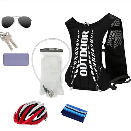 Sac à dos d'eau de 5 L pour le cyclisme et le trail running avec sangles réglables