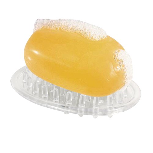 Idesign Plastic Soap Saver, Holder Tray For Bathroom Counter, Shower, Kitchen, 0.75" X 3.25" X 4.75", Set Of 12, Clear #TOP2