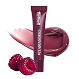 Vitamasques Peptide Lip Balm for Dry Cracked Lips, Moisturising & Hydrating Tinted Lip Balm, Korean Lip Mask Plumping Lip Treatment for Dry Lips - Berry Jam, Made in Korea, 0.33 fl oz