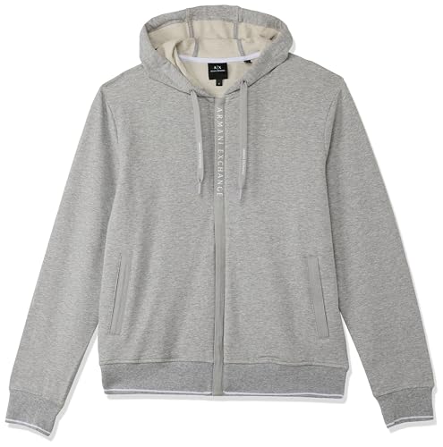 Armani Exchange Men's A|x Zip Up Logo Sweatshirt