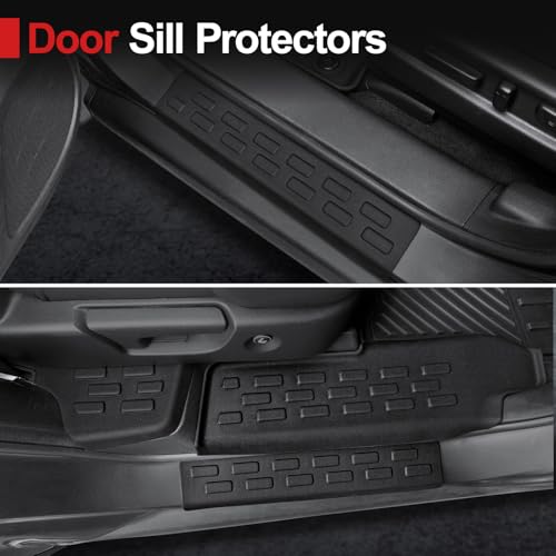 Image of Floor Mats for Honda Pilot 2016-2022 8 Seat (No Elite Models)