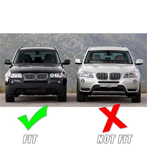 Grille antibrouillard BMW X3 E83 LCI réparation calandre avant cassée
